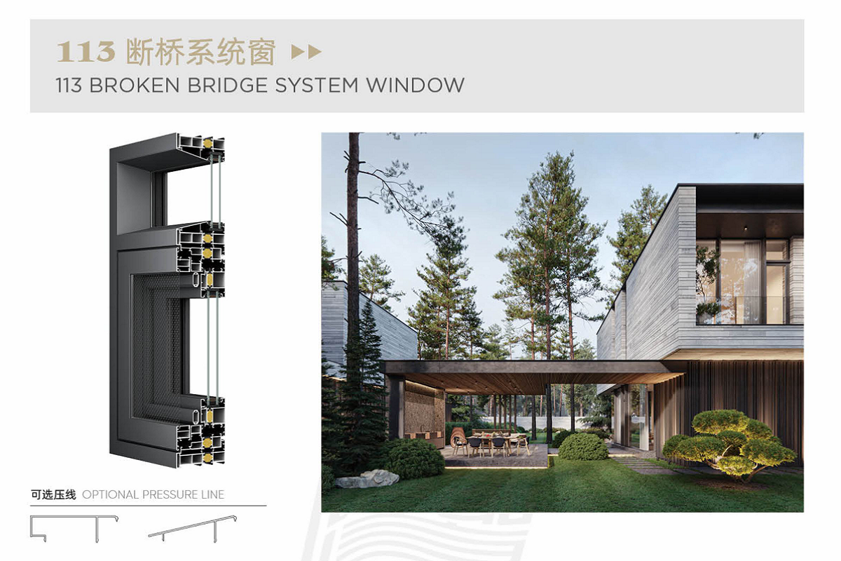 Casement Window\Tilt and Turn Window\Awning Window\Broken Br